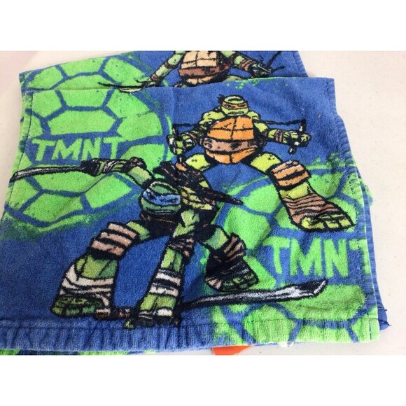 Teenage Mutant Ninja Turtles Hand Towels Nickelodeon Set of 2 - Picture 5 of 5